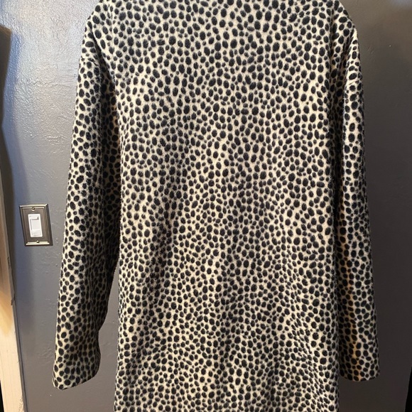 SELLECCA Fuzzy Teddy Bear Spotted Coat - Picture 4 of 16